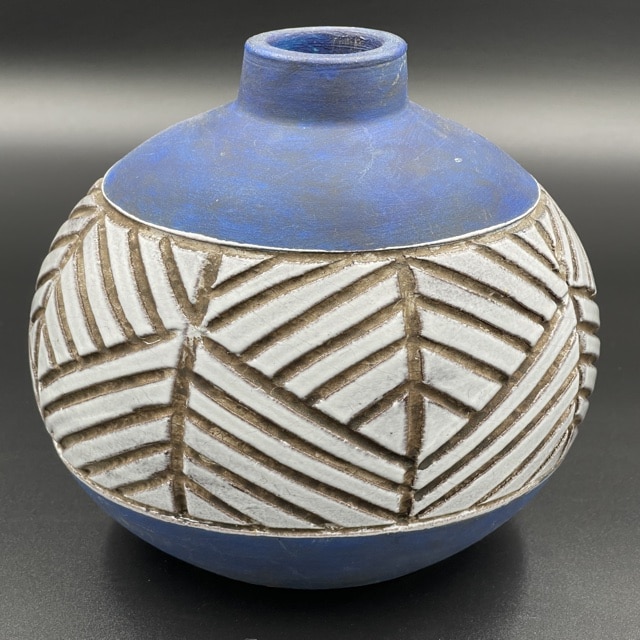Have You Met Miss Jones Tribal Pottery Vase