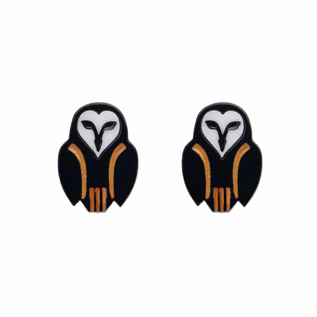 Erstwilder Owl Ornamental Earrings