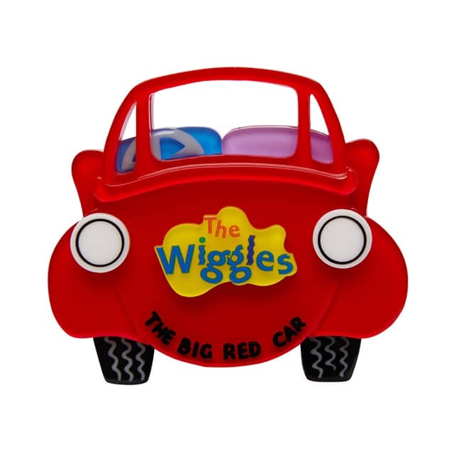 The Wiggles Erstwilder The Big Red Car Brooch