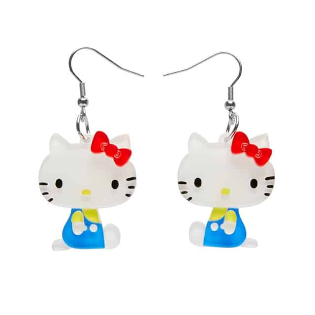 Erstwilder x Hello Kitty – Take A Break Drop Earrings.