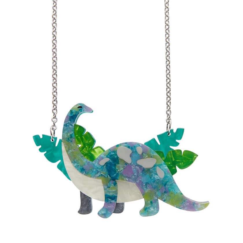 Erstwilder – I’ll Be Brach Necklace (Blue,Green,Purple)