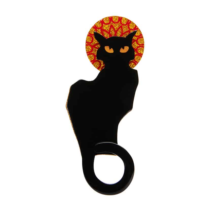 Erstwilder Le Chat Noir Brooch