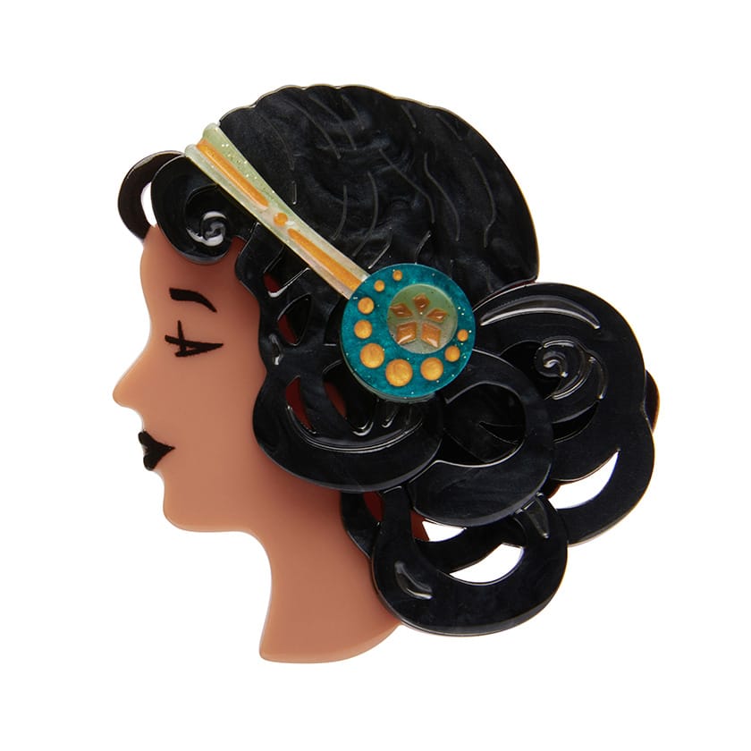 Erstwilder Mademoiselle Bernhardt Brooch