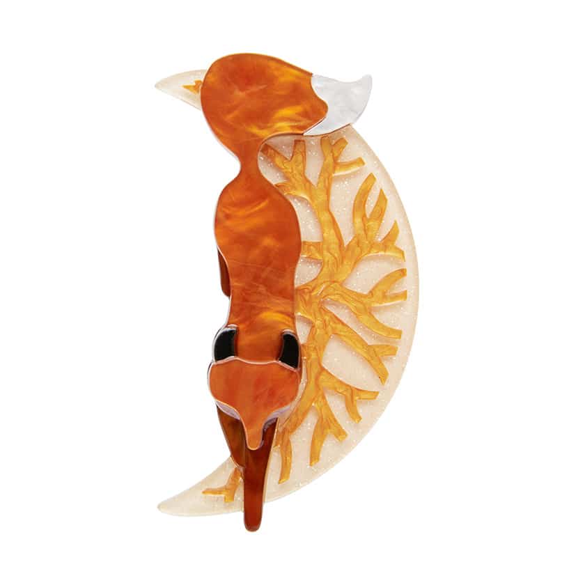 Erstwilder The Prowling Fox Brooch