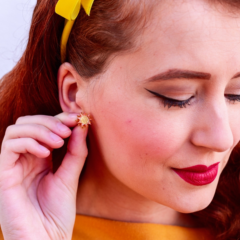 Erstwilder Golden Ray Earrings