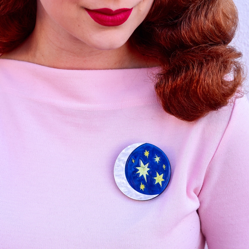 Erstwilder Our Lovely Luna Brooch