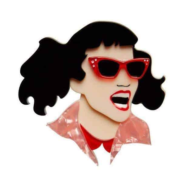 Erstwilder Jan The Joker Brooch