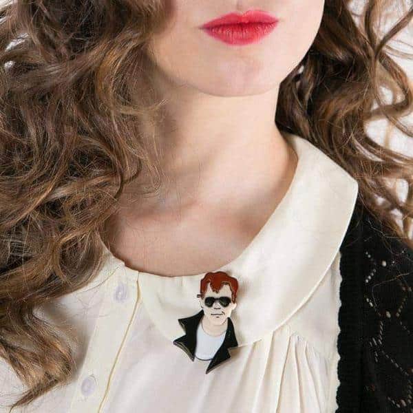 Erstwilder Hickie From Kenickie Brooch