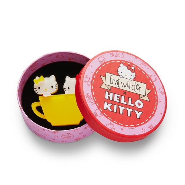 Erstwilder x Hello Kitty – Mimmy & Kitty in Teacup Brooch
